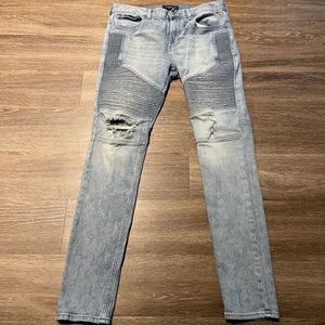 Men's PacSun Stacked Skinny Biker Jeans